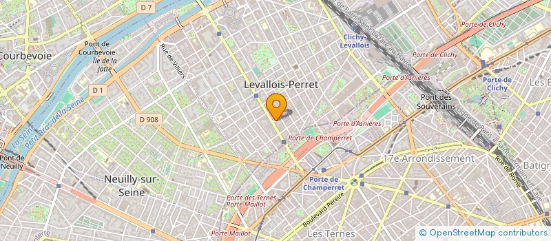 localisation de l'entreprise MONSIEUR JEAN-FRANCOIS MADY à LEVALLOIS-PERRET