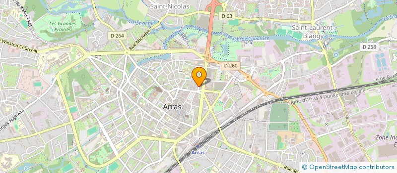 localisation de l'entreprise MONSIEUR JEAN FRANCOIS MALESZKA à ARRAS
