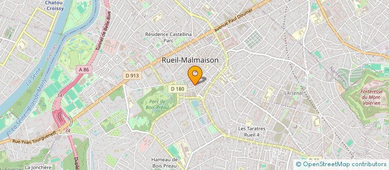 localisation de l'entreprise MONSIEUR JEAN-FRANCOIS MANACH à RUEIL-MALMAISON