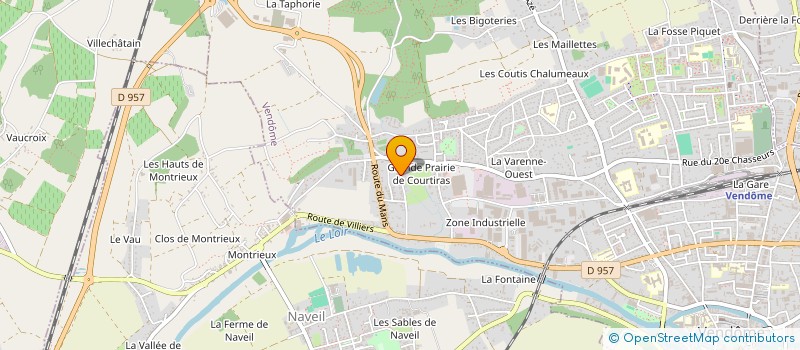 localisation de l'entreprise MONSIEUR JEAN-FRANCOIS MAPPUS à VENDOME
