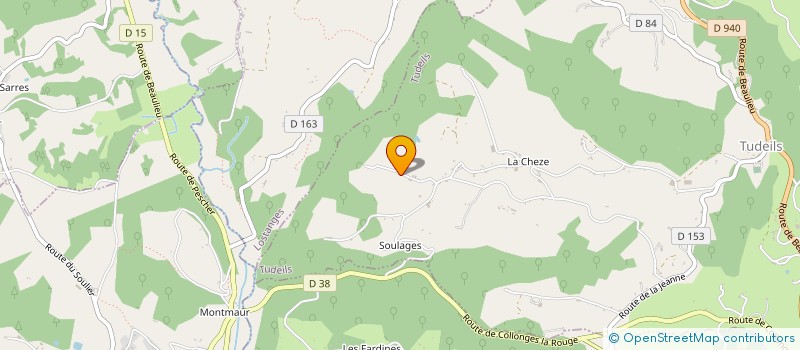 localisation de l'entreprise MONSIEUR JEAN FRANCOIS MARBOT à PUY D'ARNAC