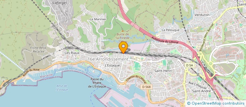 localisation de l'entreprise MONSIEUR JEAN FRANCOIS MARC  MARSEILLE