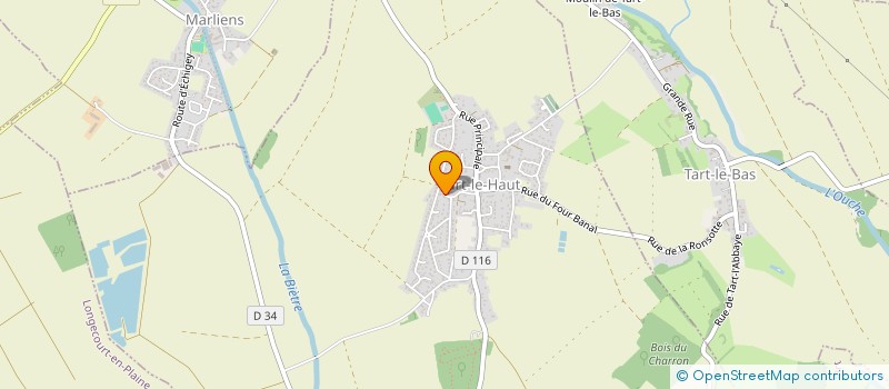 localisation de l'entreprise MONSIEUR JEAN-FRANCOIS MARCHAND  TART