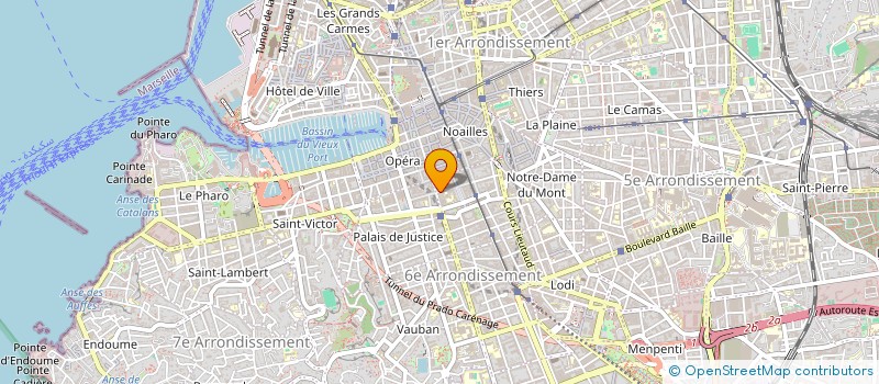 localisation de l'entreprise MONSIEUR JEAN-FRANCOIS MARCHI  MARSEILLE