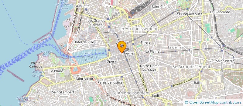 localisation de l'entreprise MONSIEUR JEAN FRANCOIS MARIE MICHEL à MARSEILLE