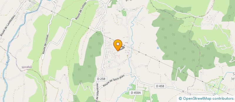 localisation de l'entreprise MONSIEUR JEAN FRANCOIS MARTEL  MIRABEL