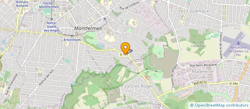 localisation de l'entreprise MONSIEUR JEAN-FRANCOIS MARTIN à MONTFERMEIL