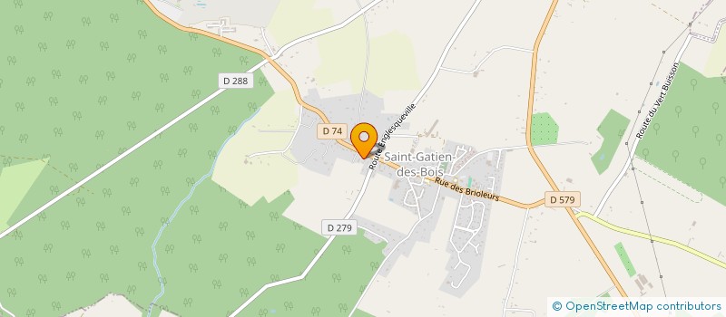 localisation de l'entreprise MONSIEUR JEAN-FRANCOIS MARTIN  SAINT-GATIEN-DES-BOIS