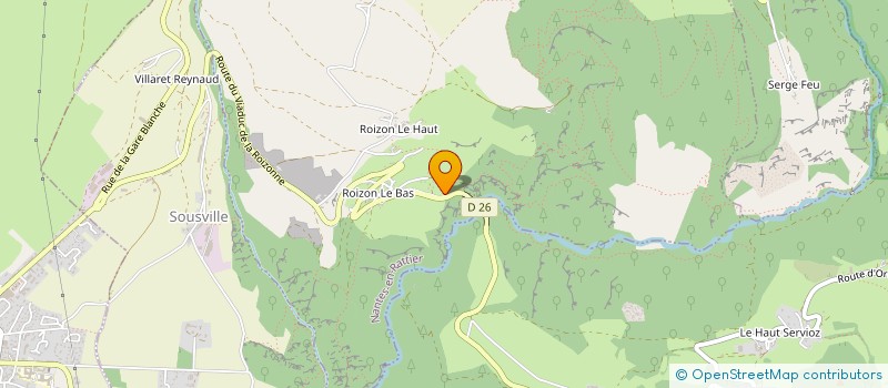 localisation de l'entreprise MONSIEUR JEAN-FRANCOIS MARTIN  NANTES-EN-RATIER