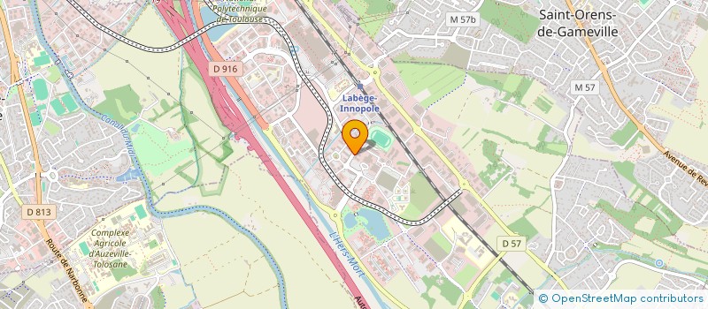 localisation de l'entreprise MONSIEUR JEAN-FRANCOIS MARTINEZ  LABEGE