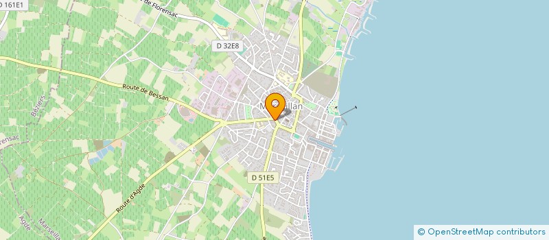 localisation de l'entreprise MONSIEUR JEAN-FRANCOIS MARTY à MARSEILLAN