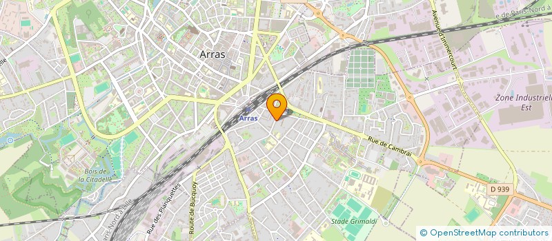 localisation de l'entreprise MONSIEUR JEAN FRANCOIS MASSON à ARRAS