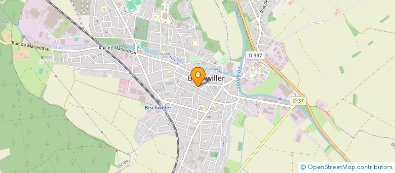 localisation de l'entreprise MONSIEUR JEAN-FRANCOIS MATERN  BISCHWILLER