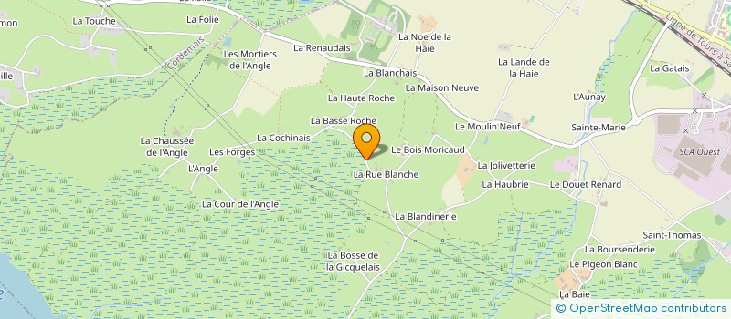 localisation de l'entreprise MONSIEUR JEAN FRANCOIS MATHON  SAINT-ETIENNE-DE-MONTLUC