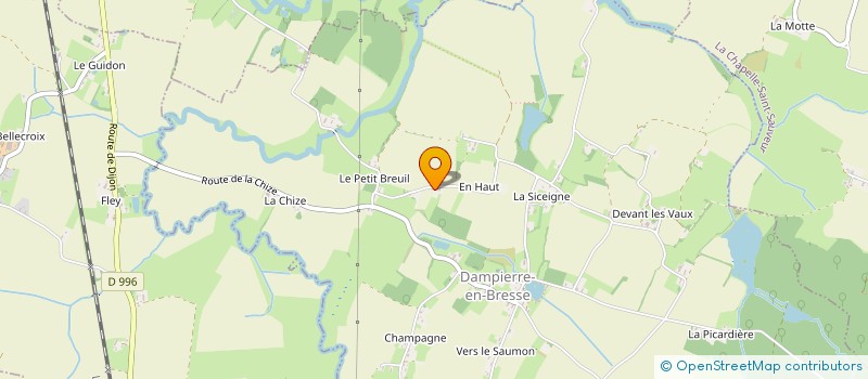 localisation de l'entreprise MONSIEUR JEAN-FRANCOIS MAUCHAMP  MONTJAY