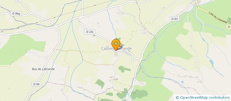 localisation de l'entreprise MONSIEUR JEAN-FRANCOIS MAUMUS  CASTIES-LABRANDE