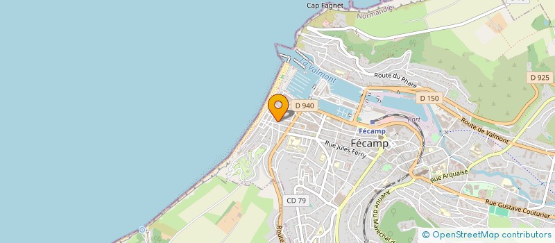 localisation de l'entreprise MONSIEUR JEAN FRANCOIS MAXIME FERRIER  FECAMP