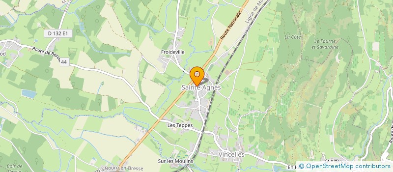 localisation de l'entreprise MONSIEUR JEAN-FRANCOIS MEDIGUE  LE FAY