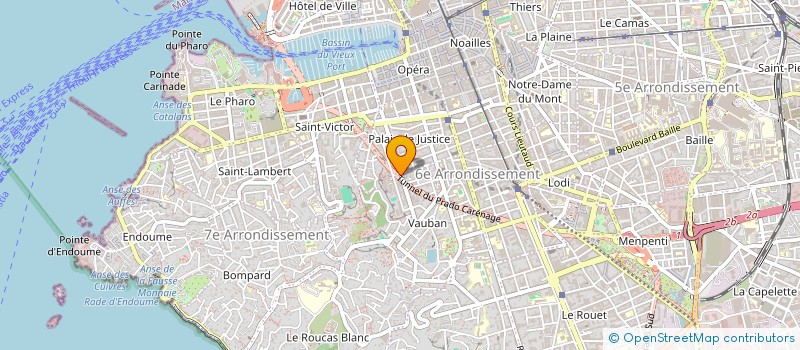 localisation de l'entreprise MONSIEUR JEAN-FRANCOIS MENARD à MARSEILLE