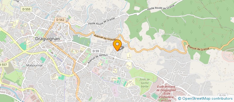 localisation de l'entreprise MONSIEUR JEAN-FRANCOIS MENEGATTI à DRAGUIGNAN