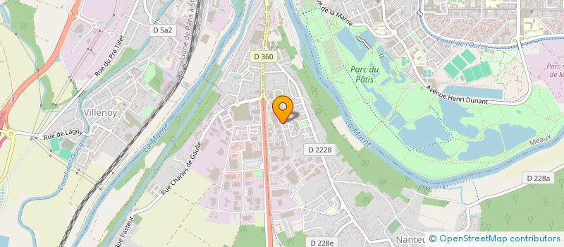 localisation de l'entreprise MONSIEUR JEAN-FRANCOIS MENGUY  COULOMMES