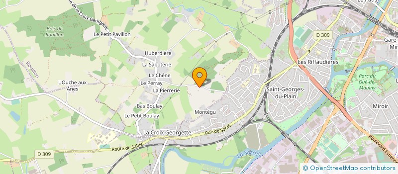 localisation de l'entreprise MONSIEUR JEAN-FRANCOIS MET  ROUILLON