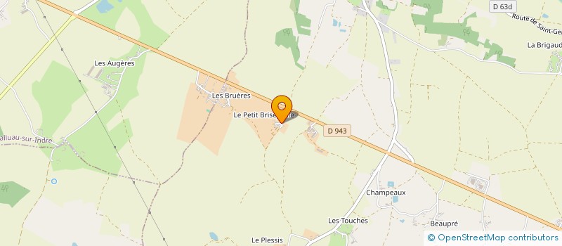 localisation de l'entreprise MONSIEUR JEAN-FRANCOIS METAIS à SAINT-GENOU