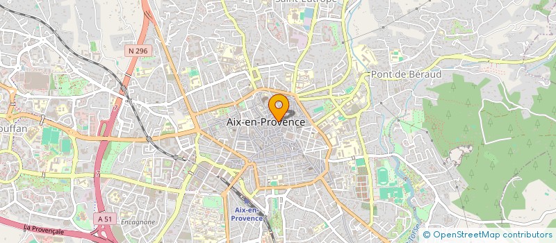 localisation de l'entreprise MONSIEUR JEAN-FRANCOIS MEUNIER  AIX-EN-PROVENCE