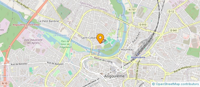 localisation de l'entreprise MONSIEUR JEAN FRANCOIS MEZIAS DA SILVA à ANGOULEME