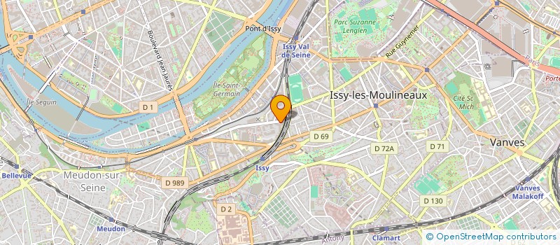 localisation de l'entreprise MONSIEUR JEAN-FRANCOIS MICHEL à ISSY-LES-MOULINEAUX