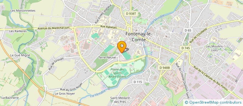 localisation de l'entreprise MONSIEUR JEAN-FRANCOIS MICHEL à FONTENAY-LE-COMTE