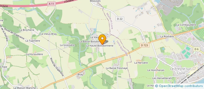 localisation de l'entreprise MONSIEUR JEAN-FRANCOIS MICHEL  MONTRELAIS