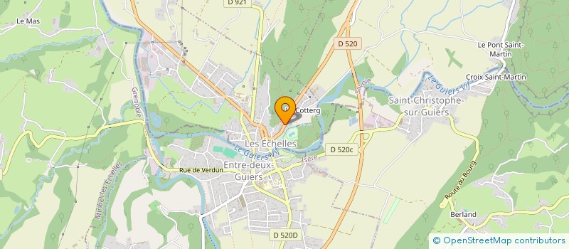 localisation de l'entreprise MONSIEUR JEAN-FRANCOIS MOGUET  LES ECHELLES