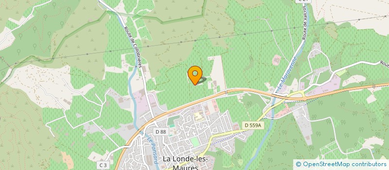 localisation de l'entreprise MONSIEUR JEAN FRANCOIS MONGE à LA LONDE-LES-MAURES