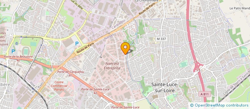 localisation de l'entreprise MONSIEUR JEAN-FRANCOIS MORICE à NANTES