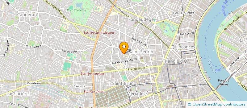 localisation de l'entreprise MONSIEUR JEAN-FRANCOIS MORREEUW à BORDEAUX