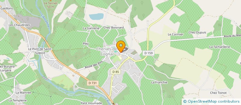 localisation de l'entreprise MONSIEUR JEAN FRANCOIS MOUILLAC à VAL-DE-COGNAC