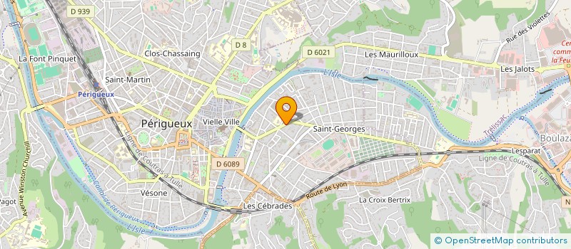 localisation de l'entreprise MONSIEUR JEAN-FRANCOIS MOULS  PERIGUEUX