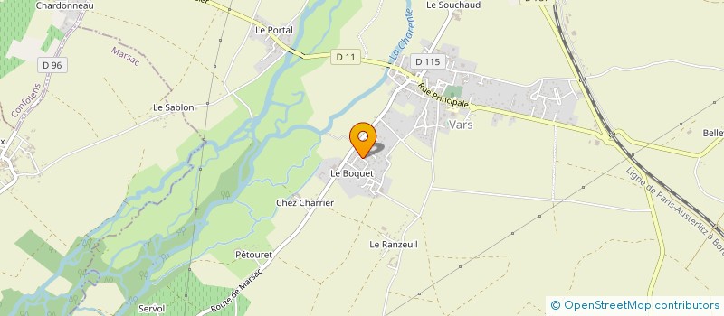 localisation de l'entreprise MONSIEUR JEAN-FRANCOIS MOUSNIER à VERVANT