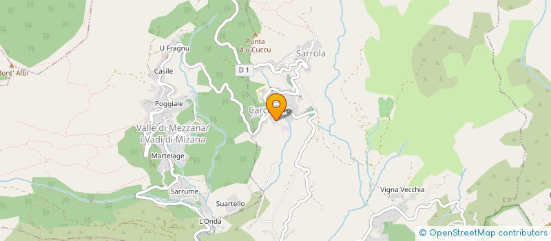 localisation de l'entreprise MONSIEUR JEAN-FRANCOIS MUNEROT  SARROLA-CARCOPINO