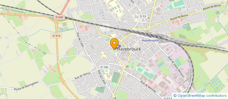 localisation de l'entreprise MONSIEUR JEAN-FRANCOIS MURA à HAZEBROUCK