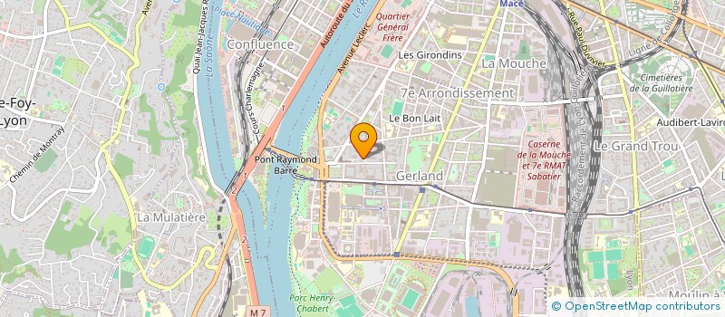 localisation de l'entreprise MONSIEUR JEAN-FRANCOIS NALIN  LYON