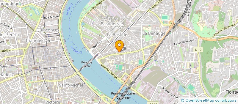 localisation de l'entreprise MONSIEUR JEAN-FRANCOIS NIFENECKER  BORDEAUX