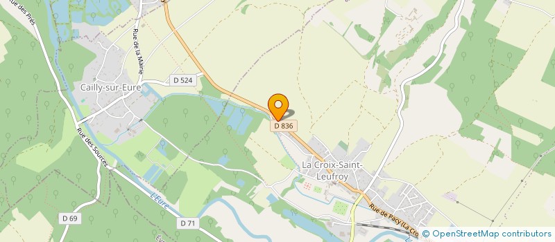 localisation de l'entreprise MONSIEUR JEAN-FRANCOIS NIVAULT  CLEF VALLEE D'EURE