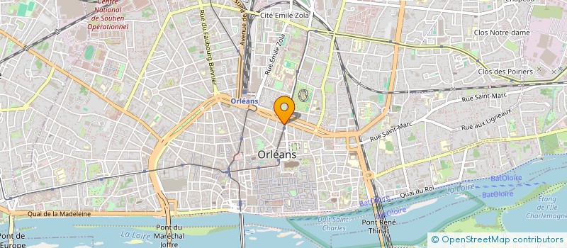 localisation de l'entreprise MONSIEUR JEAN-FRANCOIS OFFREDI  ORLEANS