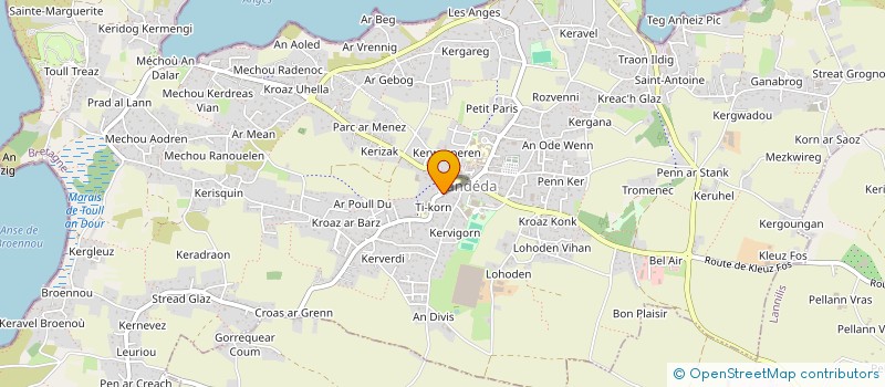 localisation de l'entreprise MONSIEUR JEAN-FRANCOIS OLIVIER  LANDEDA