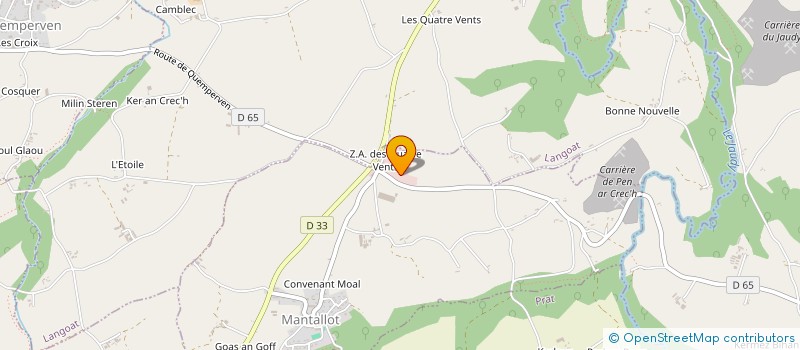 localisation de l'entreprise MONSIEUR JEAN FRANCOIS OLLIVIER à KERMARIA-SULARD