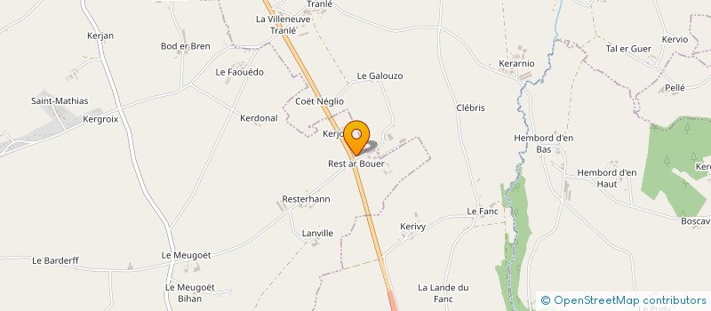 localisation de l'entreprise MONSIEUR JEAN-FRANCOIS ONNO  SAINT-THURIAU