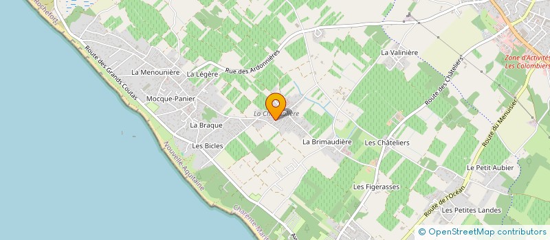 localisation de l'entreprise MONSIEUR JEAN-FRANCOIS PACHETEAU  SAINT-PIERRE-D OLERON