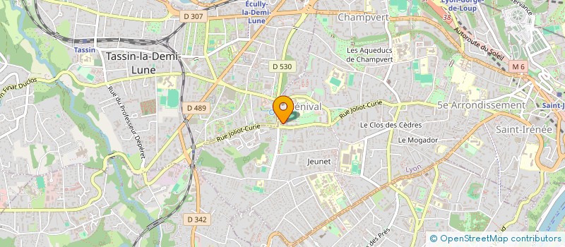 localisation de l'entreprise MONSIEUR JEAN-FRANCOIS PACOT à LYON
